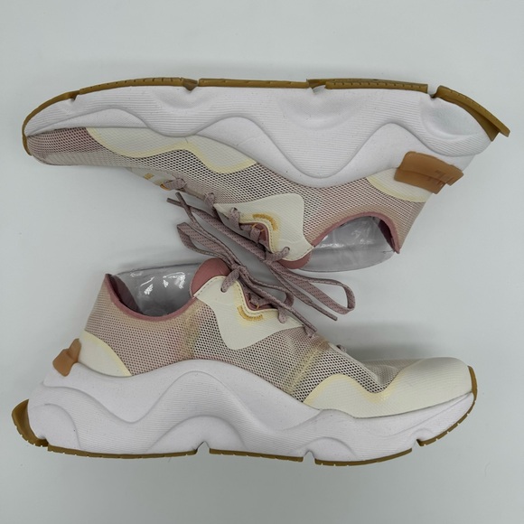 Sorel Kinetic RNEGD Cream/Pink Athletic Sneaker Size 8.5 - Picture 8 of 13